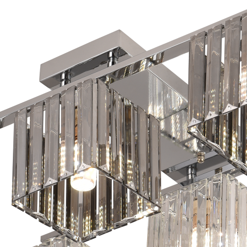 Lustra Georgiana, LC115/6, 6x E27, Crom, Metal [3]