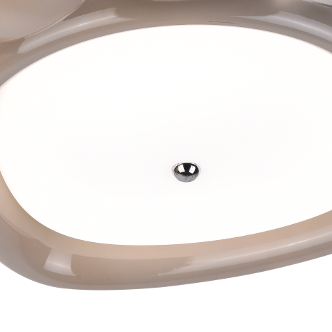 Lustra LED 8057BN, 41W, Acril Maro, Lumina 3000K/4000K/6000K [2]