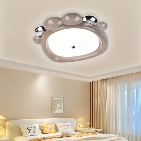 Lustre LED Moderne - Lustra LED 8057BN, 41W, Acril Maro, Lumina 3000K/4000K/6000K