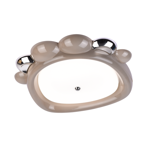 Lustra LED 8057BN, 41W, Acril Maro, Lumina 3000K/4000K/6000K [3]