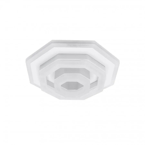 Lustra LED ADELINE 24W, Diametru 20cm, lumina Rece/Calda/Neutra, Alb [1]