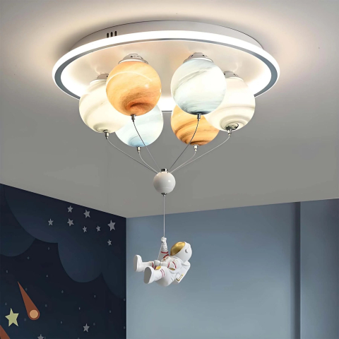 Lustra LED ASTRONAUT 60W, 6xE27, lumina Rece/Calda/Neutra, Alb [2]