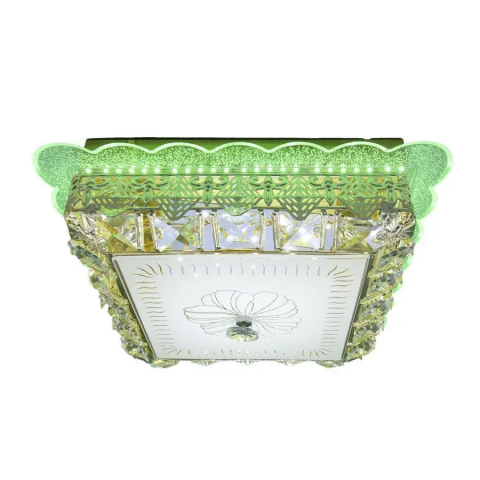 Lustra LED cu cristal ANAIDA RGB 20W, 3000K / 4000K / 6000K, Auriu [3]