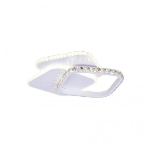 Lustra LED cu cristal ANASTASIA 39W, Diametru 30cm, lumina Rece/Calda/Neutra, Alb [3]