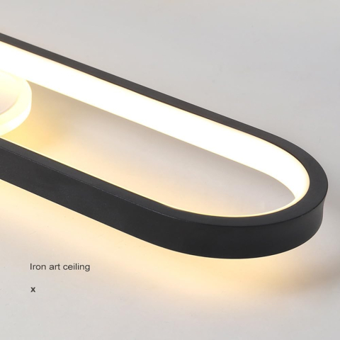 Lustra LED cu Proiector Reglabil FISSO Camilla 69W, lumina Rece/Calda/Neutra, Negru [3]