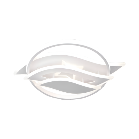 Lustra LED cu telecomanda JARRIA 52W, lumina Rece/Calda/Neutra/RGB, Dimabila, Alb [3]