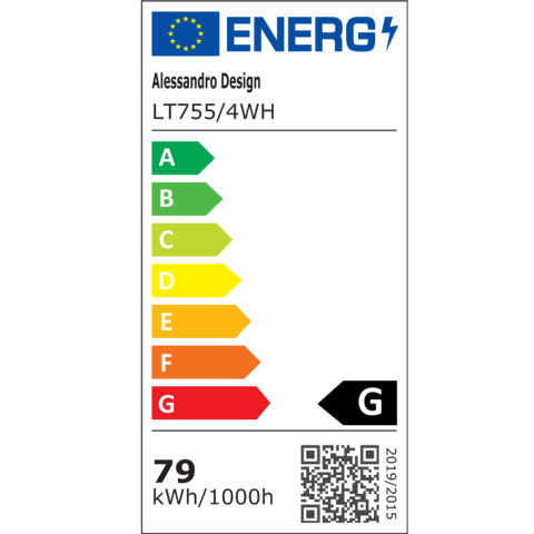Lustra LED cu Telecomanda LT755/4WH, 85W, 46x5.5x7.5, Lumina Rece/Calda/Neutra, Dimabila, Alb, Fier, Plexiglas [2]