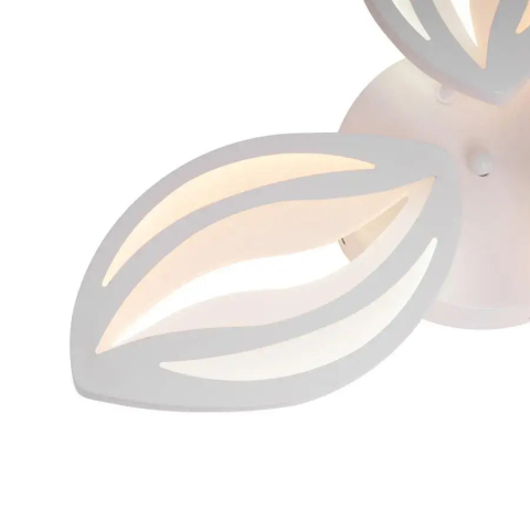 Lustra LED cu telecomanda ORCHID 40W, 3 Petale, lumina Rece/Calda/Neutra, Dimabila, Alb [1]