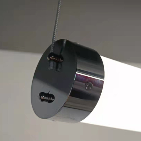 Lustra LED DIVINO Negru 91W cu Tub Silicon Flexibil, Diametru 60cm – Lumina Reglabila 3000K/4000K/6000K [1]