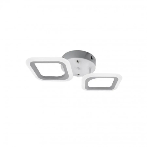 Lustra LED ERIKA 11W, 2 Patrate, lumina Neutra, Alb [2]