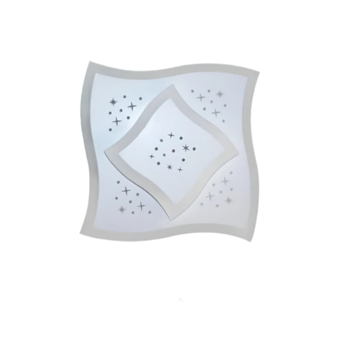 Lustra LED MANDI 20W, Diametru 20W, lumina Rece, 6000K, Alb [1]