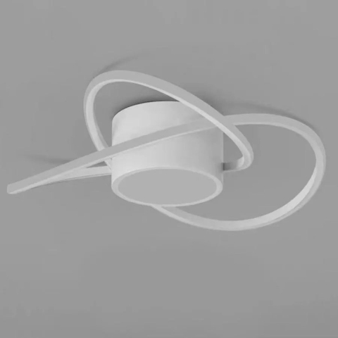 Lustre LED Moderne - Lustra LED MIMA 30W, lumina Rece/Calda/Neutra, Alb