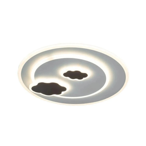 Lustra LED NOOR 22W, lumina Rece/Calda/Neutra, Alb [1]