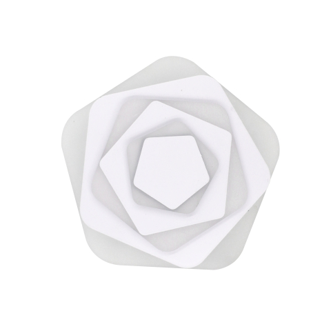 Lustra LED SIENA 40W, Diametru 23cm, lumina Rece/Calda/Neutra, Alb [3]