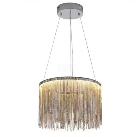 Lustra LED suspendata cu telecomanda ILLUMINA MAGNUS, 20W, lumina Rece/Calda/Neutra, Dimabila, Crom Lucios [1]