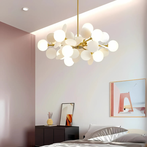 Lustra Suspendata SVEN, 15x G9, Alb [3]