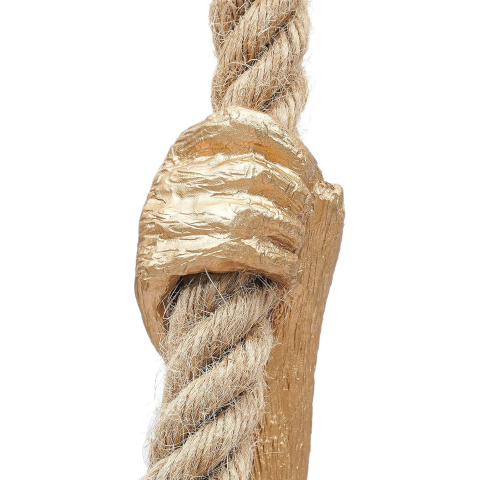 Lustra Suspendata Vintage, LV700, 1xE27, Maimuta, Sfoara si Metal, Suport Negru [1]