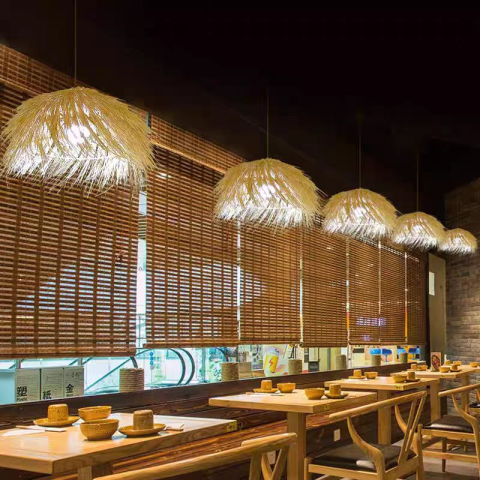 Produse Alessandro - Lustra Vintage Paie LV811, 1xE27, Rustic, 31 cm