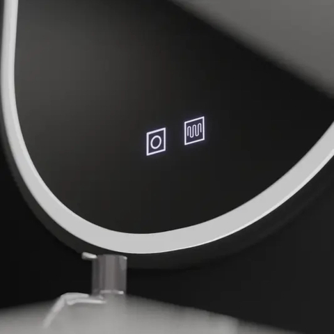 Oglinda LED Ovala, 60x80cm, Velara Touch, Sistem Dezaburire, Dimabila [2]