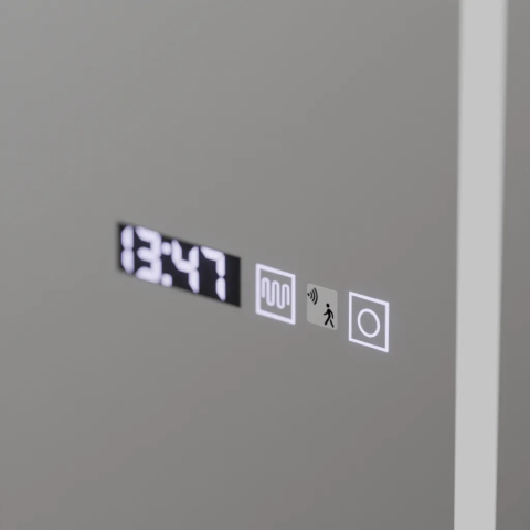 Oglinda LED Rectangula, 60x150cm, Bianca Senzor Radar Marcello, Sistem Dezaburire, Ceas & Termometru, Dimabila, Dressing Couture [1]