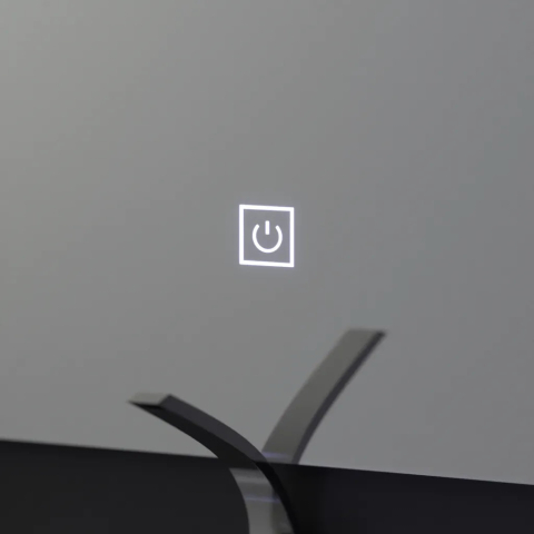 Oglinda LED Rectangulara, 80x60cm, Infinity Frame Basic Touch 1005S-20A [1]