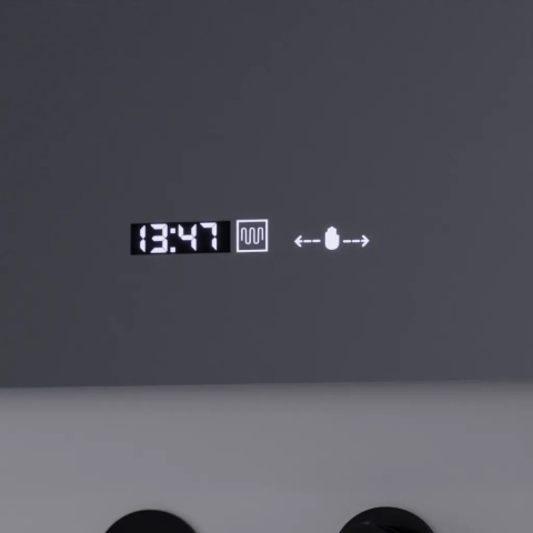 Oglinda LED Rectangulara, 80x60cm, Precision MotionGlow Marcello, Sistem Dezaburire, Ceas & Termometru, Lupa Cosmetica, Dimabila [1]