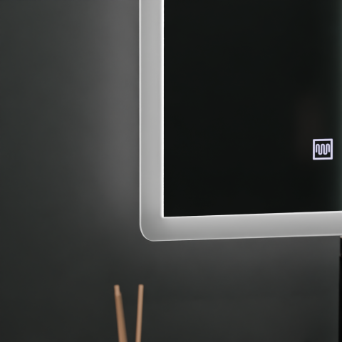 Oglinda LED Rentagulara, 60x80cm, Touch VENERA , Sistem Dezaburire,Dimabila [1]