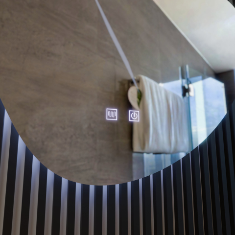 Oglinda LED Touch Avonita Sistem Dezaburire 87X70cm, E83S/87X70 [2]