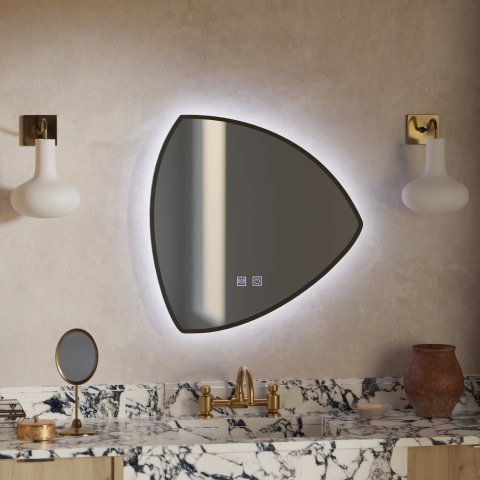 Oglinda LED Touch Fiero Sistem Dezaburire 60X60cm [2]