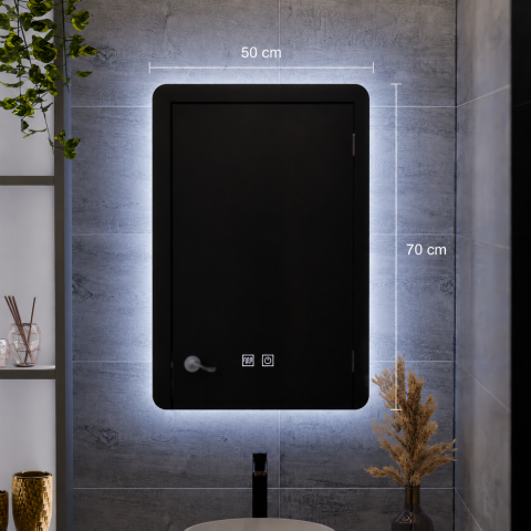 Oglinda LED Touch Sara Sistem Dezaburire 50X70cm [3]