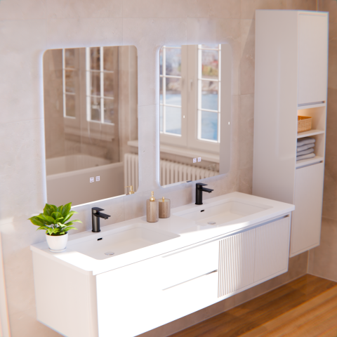 Oglinda LED Touch Sara Sistem Dezaburire 50X70cm [1]