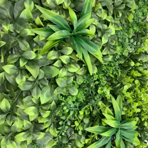 Curte si Gradina- Solutii Smart pentru Exterior - Panou Artificial 60x40cm Verde