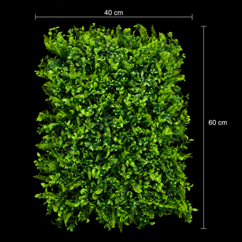 Panou de Gard Viu Artificial Cimisir, 40 x 60 cm, Verde [2]