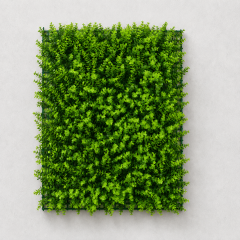 Decoratiuni Sarbatori & Sezoniere - Panou de Gard Viu Artificial Eucalyptus, 40 x 60 cm, Verde
