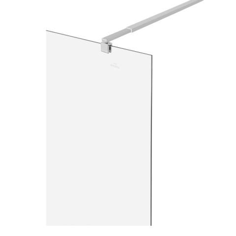 Paravan dus Walk-In 120x195 cm, sticla securizata 8 mm, transparenta, profil metalic rezistent [2]
