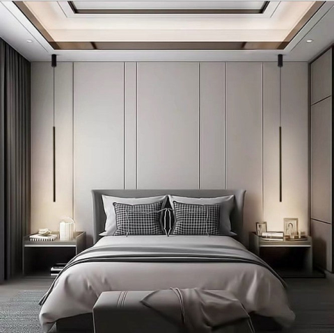 Lampi, Aplice si Corpuri de iluminat Smart - Pendul Pluto, 17W, Lumina Rece/Calda/Neutra, Negru