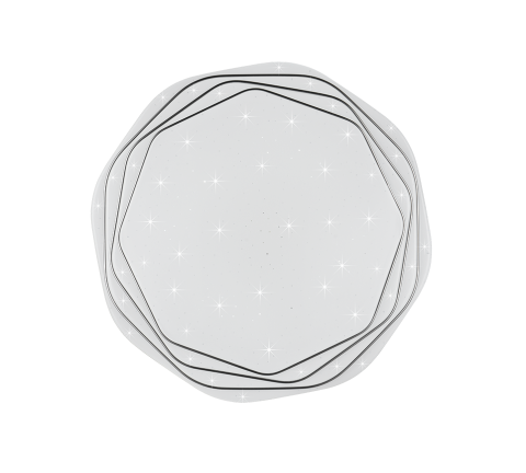 Plafoniera LED 23 cm, 22W, 3000K / 4000K / 6000K, Alb, Metal si Acril [3]