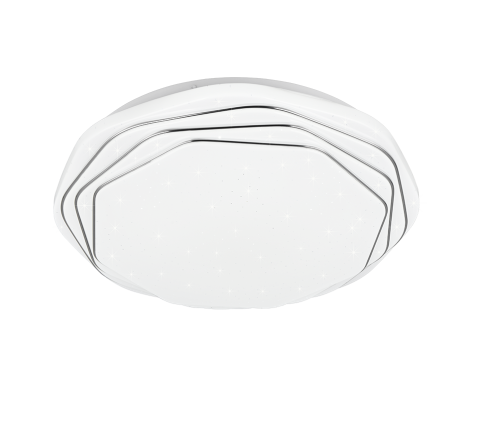 Plafoniera LED 23 cm, 22W, 3000K / 4000K / 6000K, Alb, Metal si Acril [2]