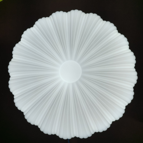 Plafoniera LED Margareta 35 cm, 32W, 3000K / 4000K / 6000K, Alb, Metal si Acril [2]