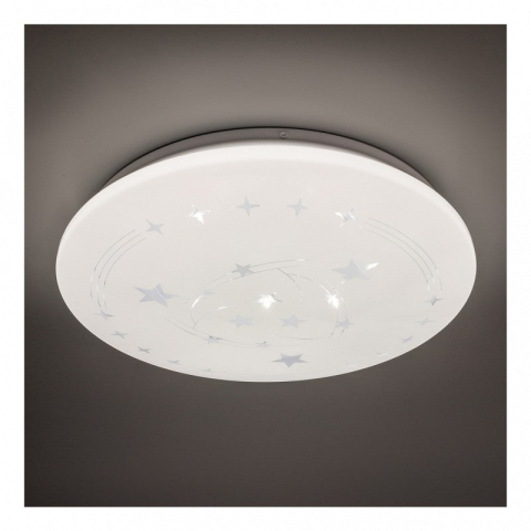 Plafoniera LED Stele 23 cm, 22W, 3000K / 4000K / 6000K, Alb, Metal si Acril [1]