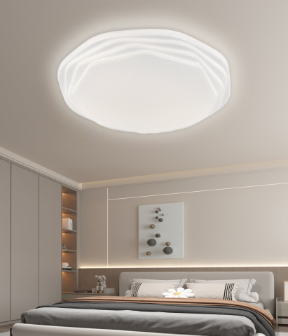 Lampi & Aplice Smart - Plafoniera PL152 LED 35 cm, 32W, 3000K / 4000K / 6000K, Alb, Metal si Acril