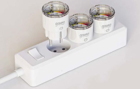 Priza Smart Gosund EP2, 10A, Monitorizare consum energie, Smart Life, Tuya [2]