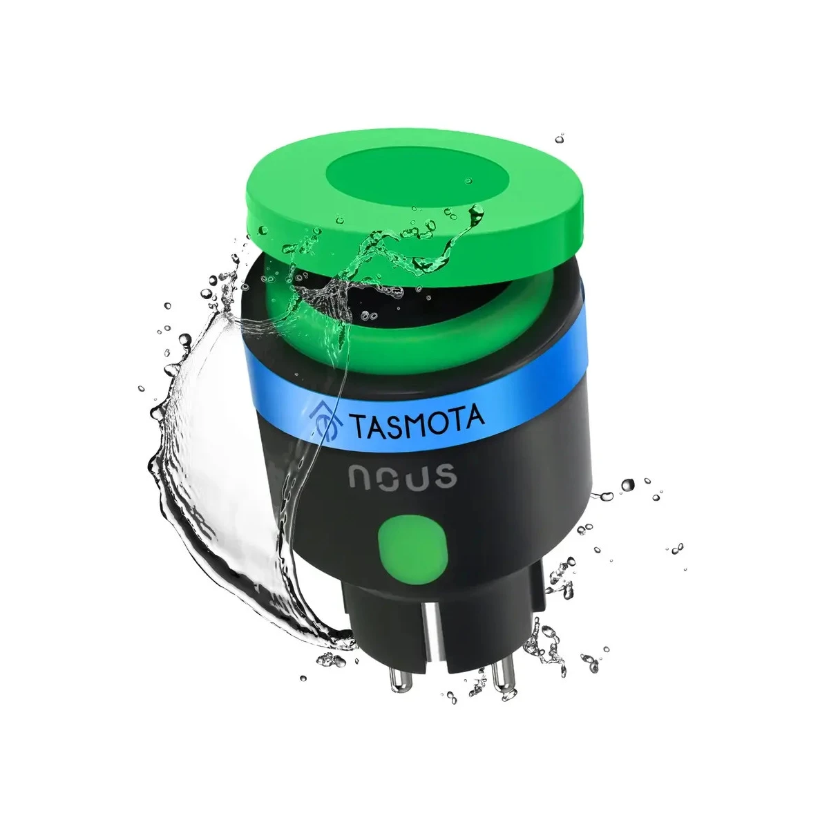 Prize de Exterior Smart - Priza Smart WiFi pentru Exterior NOUS A6T, IP44, 16A - Tasmota