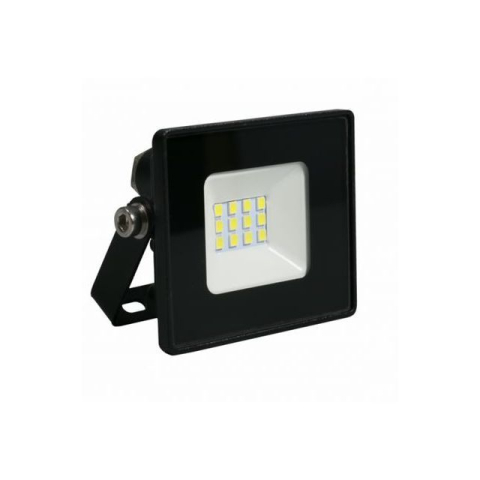 Proiector LED 10W 6500K IP65 220-240V 120° Carcasa Negra Metalica [2]