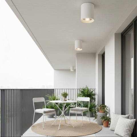 Produse Alessandro - Proiector LED TINNIE, Fix, 8W, Lumina Neutra 4000K, Alb