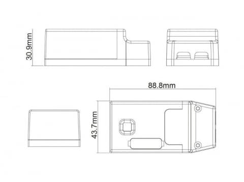 Releu Rovo ERC603 Kinetic, 2 canale, 2x5A [2]
