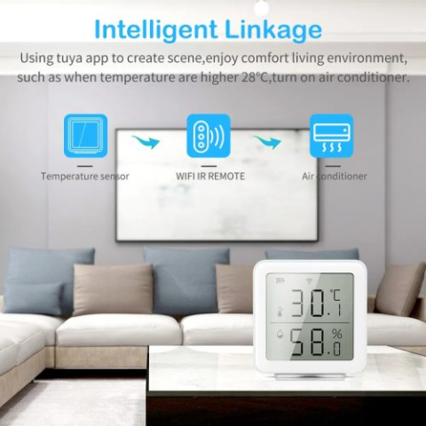 Senzor Smart de Temperatura si Umiditate TH03, WiFi [3]