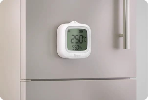 Senzor Temperatura si Umiditate SONOFF SNZB-02WD, Zigbee 3.0, IP65, cu Display LCD [6]