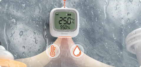 Senzor Temperatura si Umiditate SONOFF SNZB-02WD, Zigbee 3.0, IP65, cu Display LCD - Copie [5]