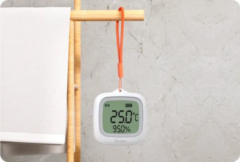 Senzor Temperatura si Umiditate SONOFF SNZB-02WD, Zigbee 3.0, IP65, cu Display LCD [7]